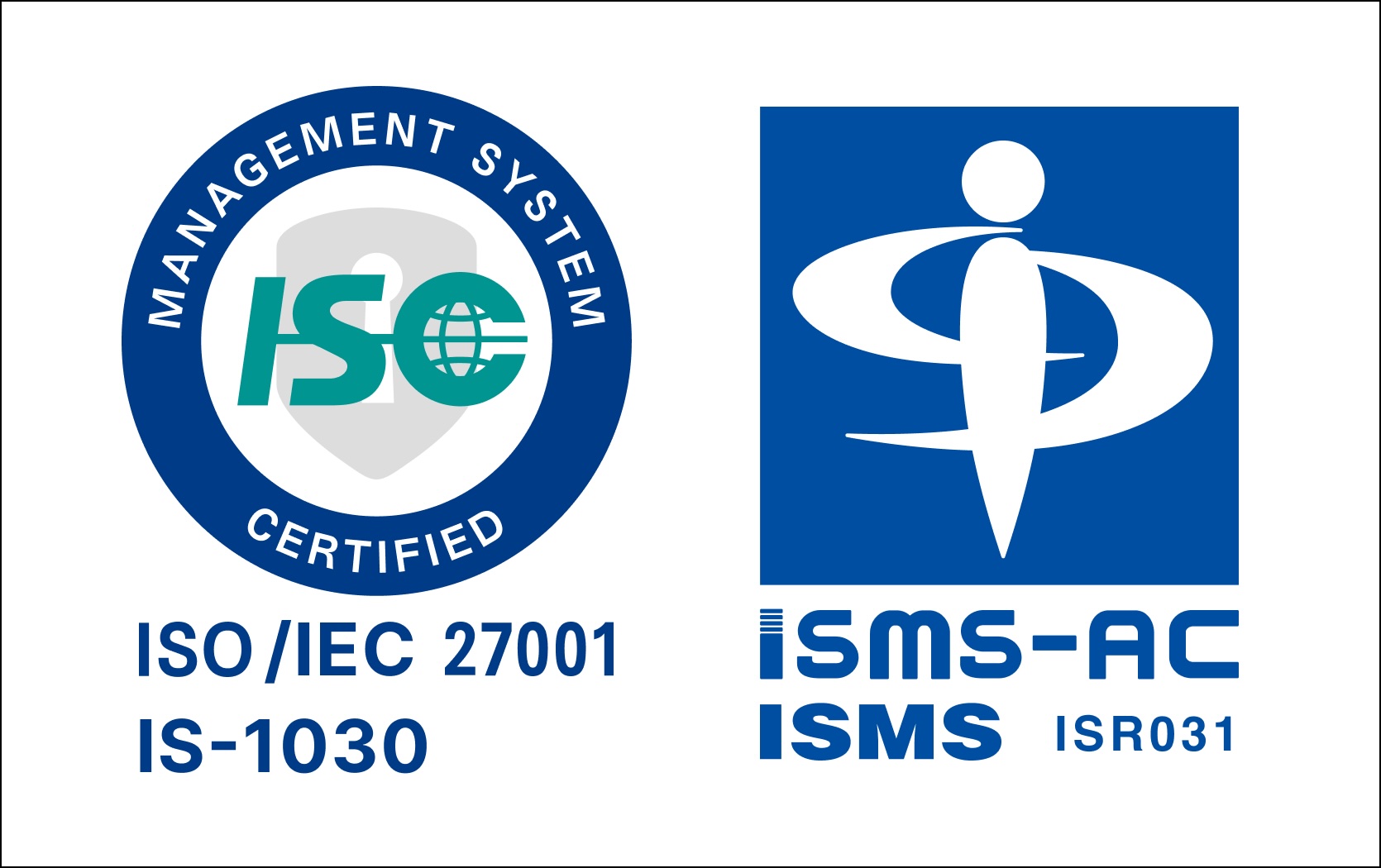 ISMS（ISO/IEC 27001）認証取得のお知らせ